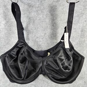 NWT Reveal The Ultimate Minimizer Underwire Bra Black Comfort Support Size 40C‎